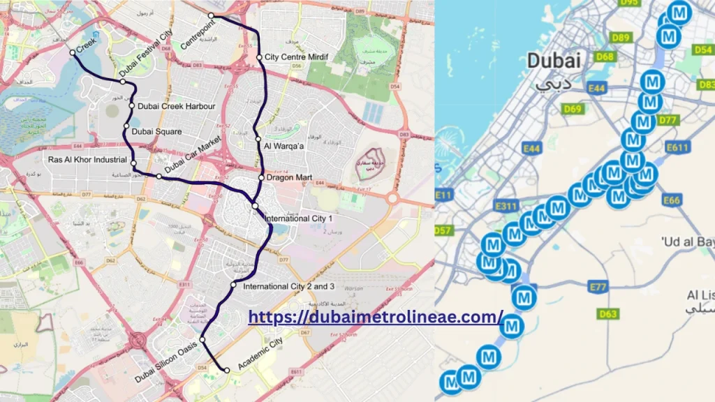 Blue line metro