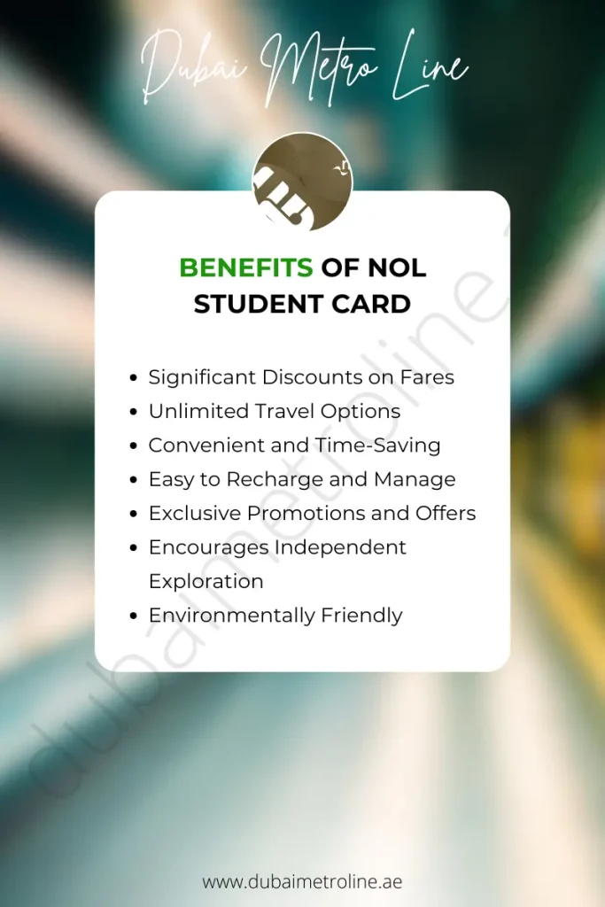 Benefits of Student NOL Card