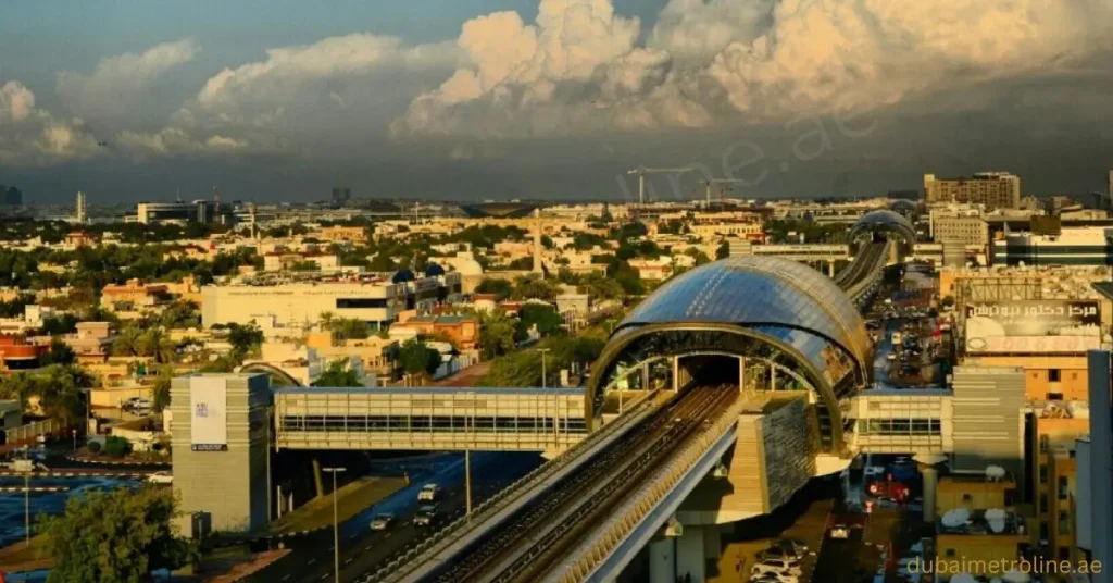 Dubai Airport Free Zone Metro Station 1