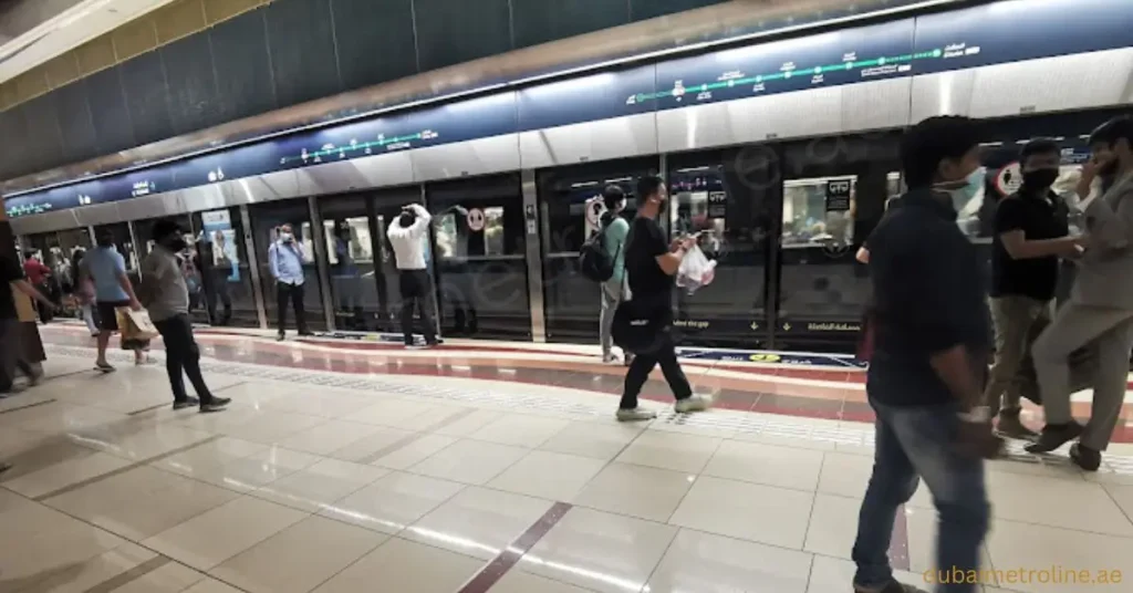 Dubai Investment Park Metro Station Interior