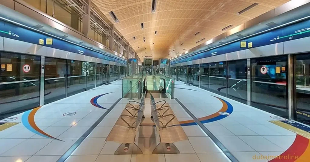 Etisalat Metro Station Interior