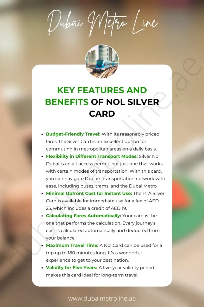 Key Features and Benefits of Nol Silver Card