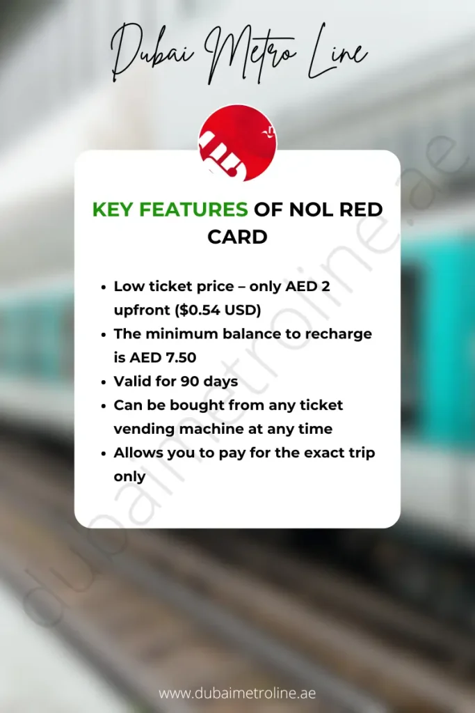 Key Features of NOL Red Card